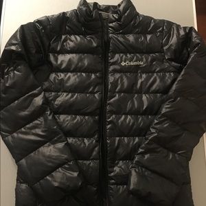 Black Columbia Down Jacket